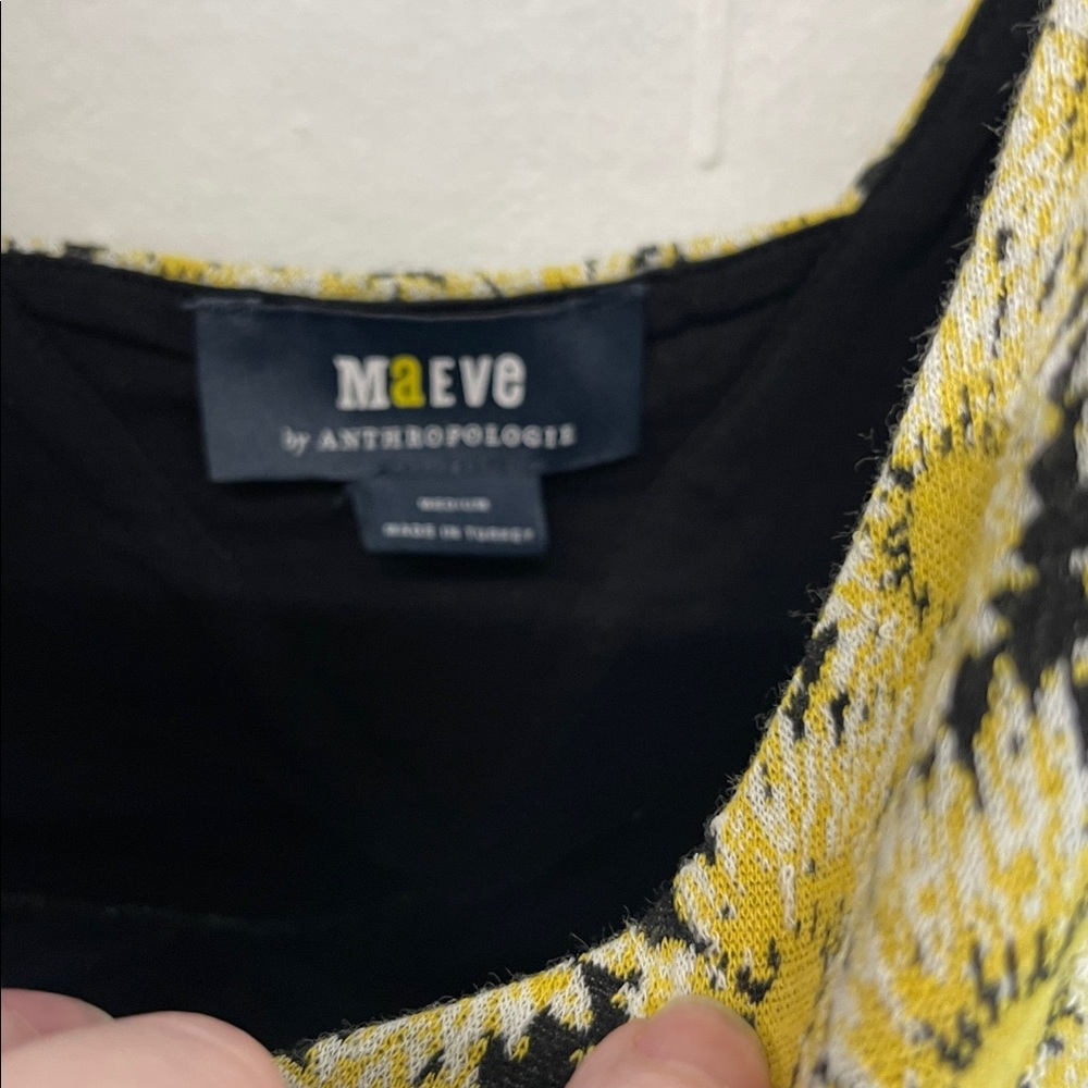 Maeve Anthrologie Daisy Crop Top - Picture 2 of 4